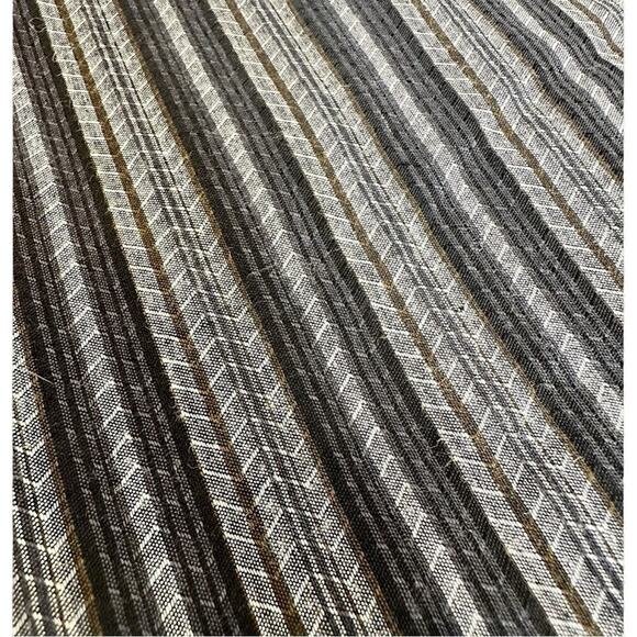 Linea Dome XL Men's Striped Short Sleeve Button-Up Shirt Multicolor Point Collar - Picture 11 of 14